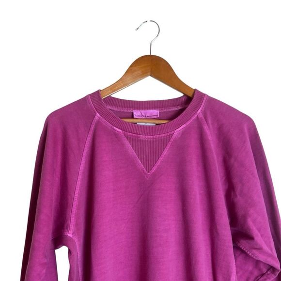 NWT! Zenana pink crew neck sweater. Size small - Picture 2 of 8